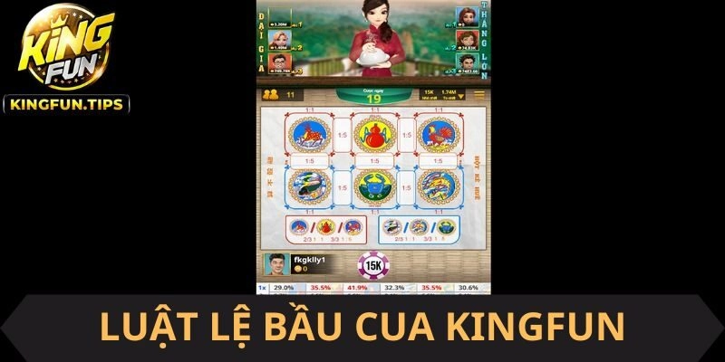 Newbie nắm cách chơi Bầu Cua tại Kingfun chuẩn