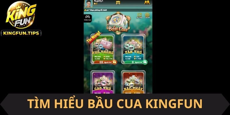 Giới thiệu siêu phẩm Bầu Cua Kingfun